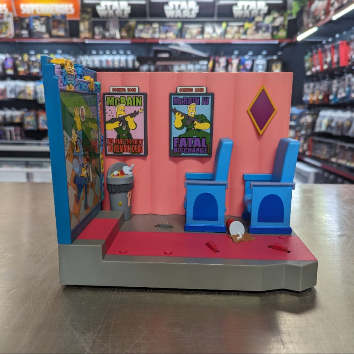 Aztec Simpsons Aztec Theater Playset - 2000 - Playmates - World of the Simpsons | Toy ...